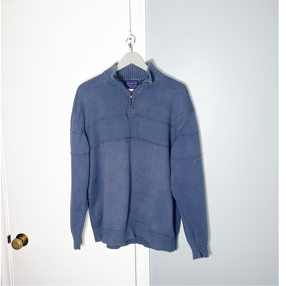 Pendleton Other - Vintage Pendleton Quarter Zip Sweater